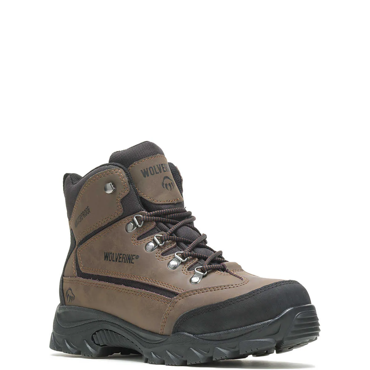Wolverine Men's Spencer Waterproof Hiking Boot - Brown/Black