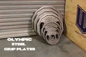 Wright Olympic Steel Grip Plates