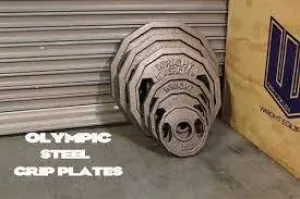 Wright Olympic Steel Grip Plates